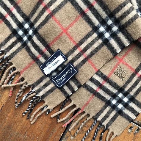 Vintage Burberry Nova Check Scarf for sale 